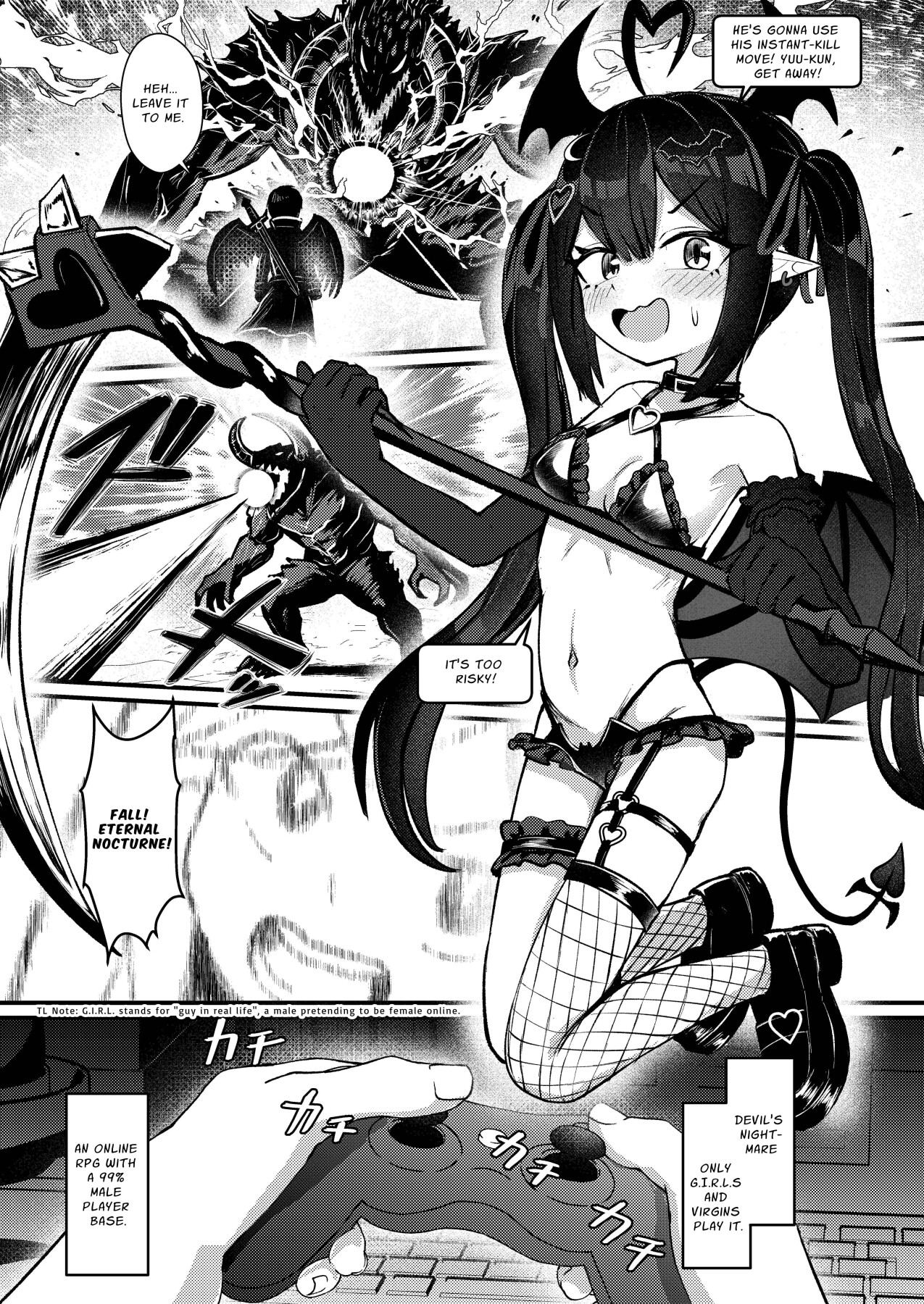 Hentai Manga Comic-The Story Of A Corrupted Virgin Who Went To A Succubus's Offline Meeting And Ended Up Proposing With His Penis-Read-3